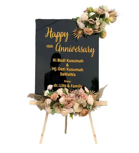 Papan Bunga Akrilik Gogodalem